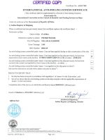 ANTI - FOULING CERT-1