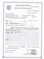 CERTIFICATE OF CLASSIFICATION-1